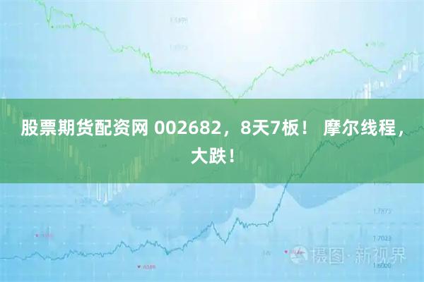 股票期货配资网 002682,8天7板! 摩尔线程,大跌!
